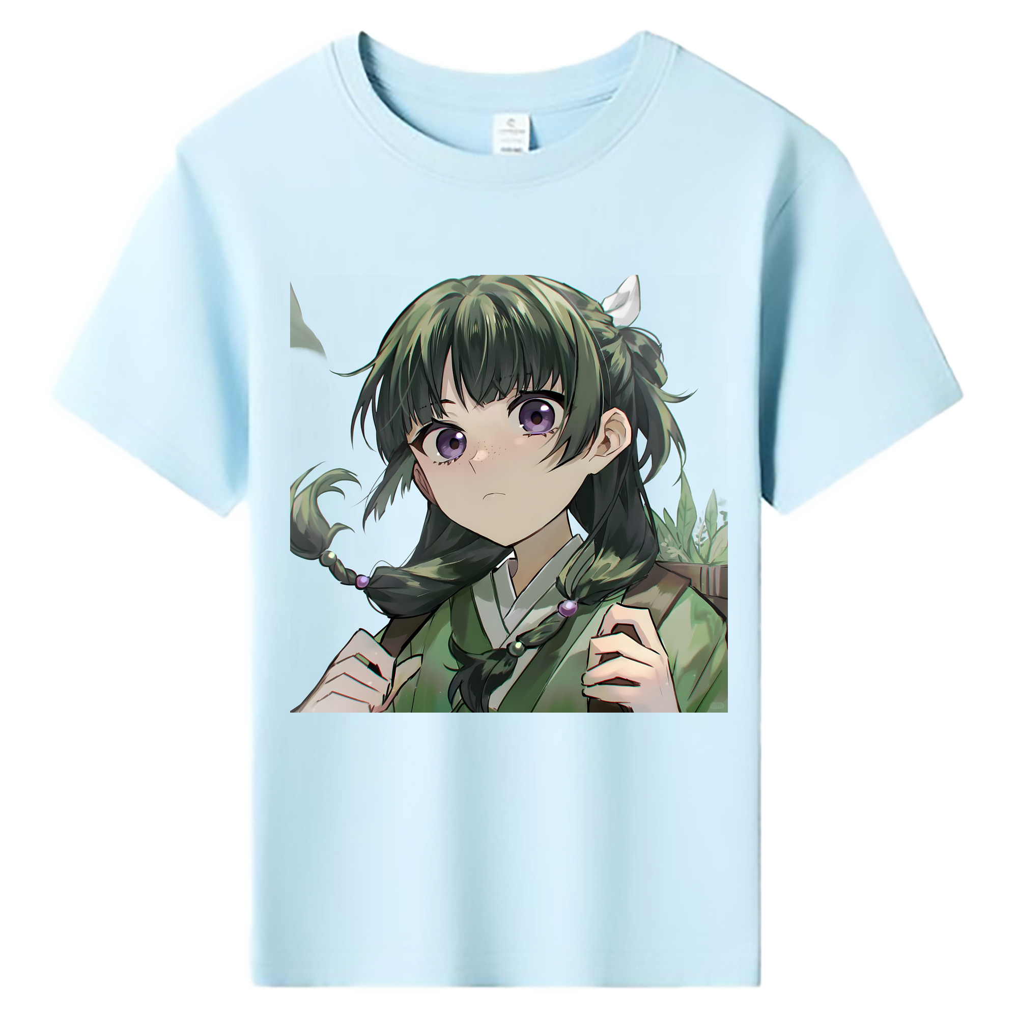 （画像用） 薬屋のひとりごと The Apothecary Diaries 綿100％キッズTシャツ（フロントプリント）